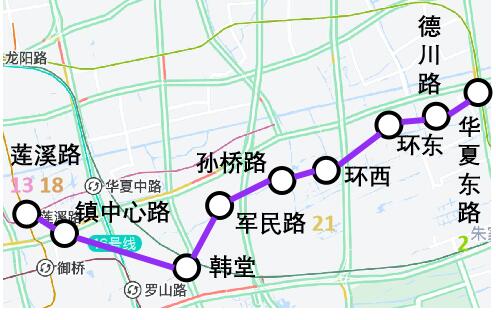 上海地铁最新线路图揭示城市新面貌